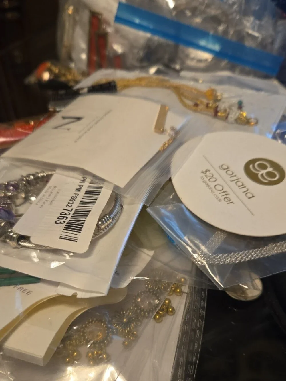 All Wearable Jewelry New On Card  24 Items